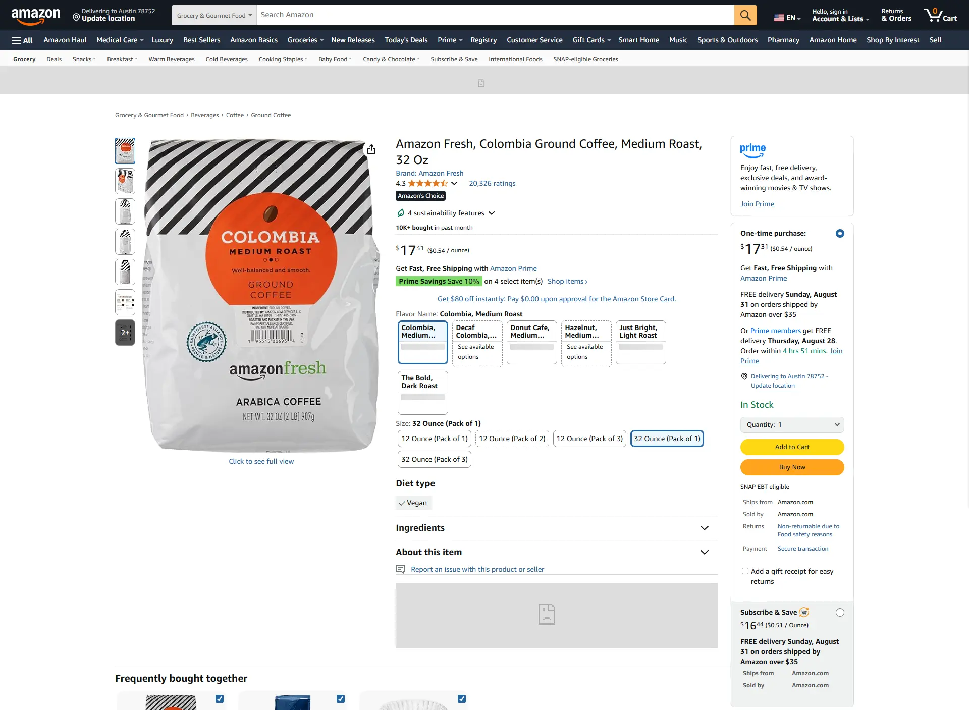 Product results overview