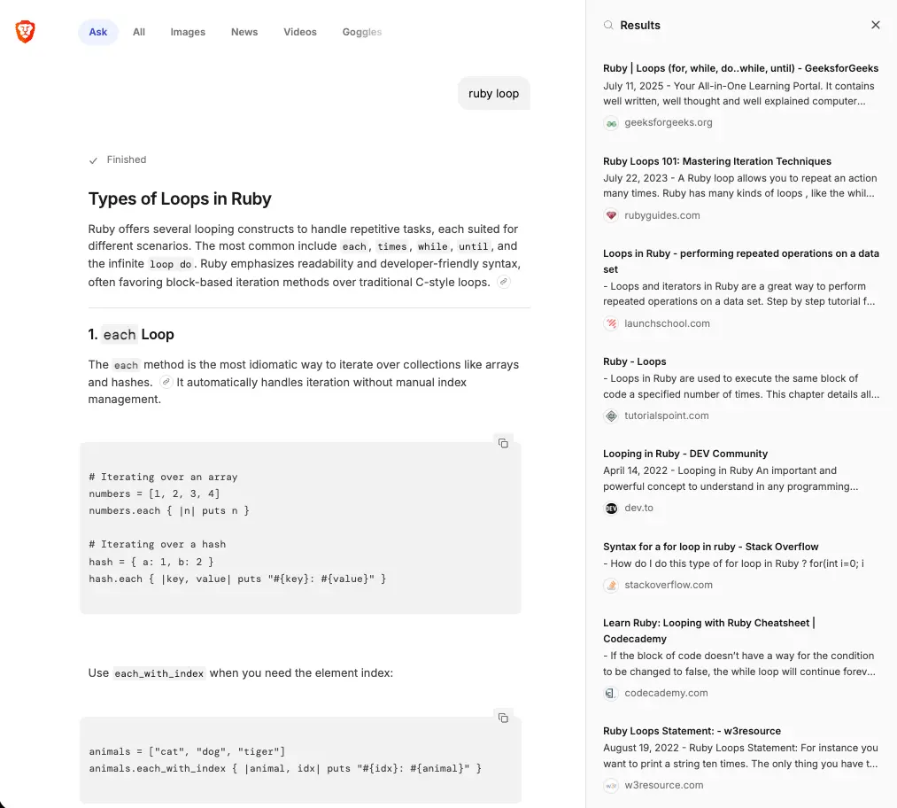 Example with code_block