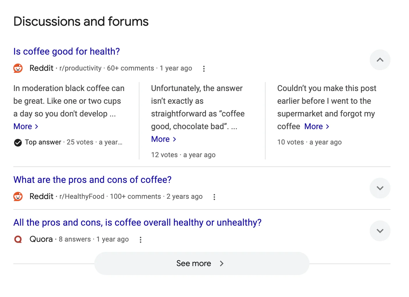 Results for: is coffee good for health