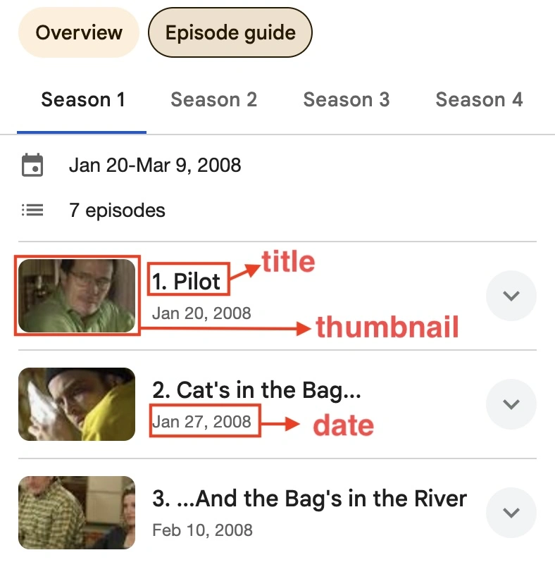 Mobile results for: Breaking Bad episodes