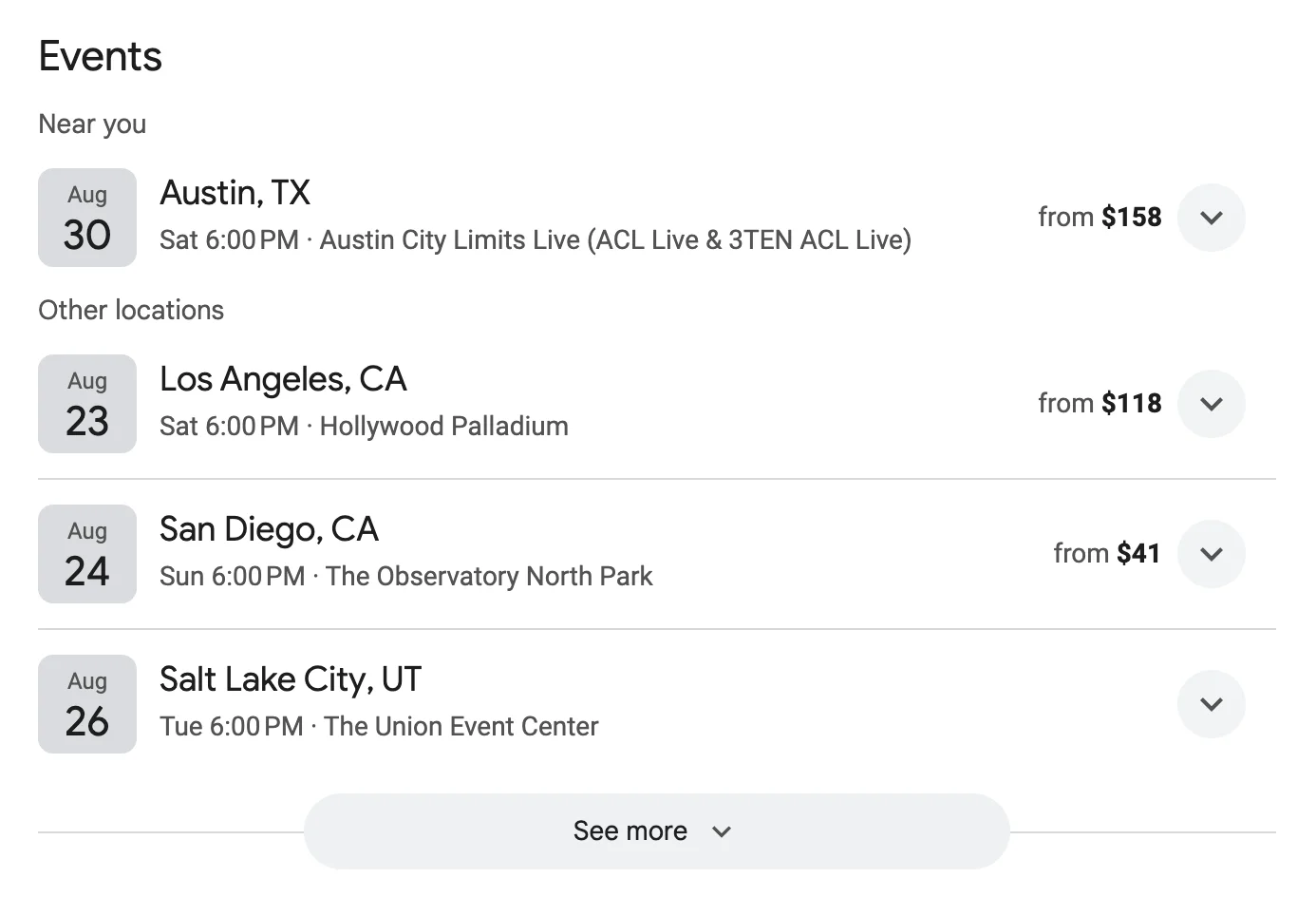 Results for: yungblud concerts
