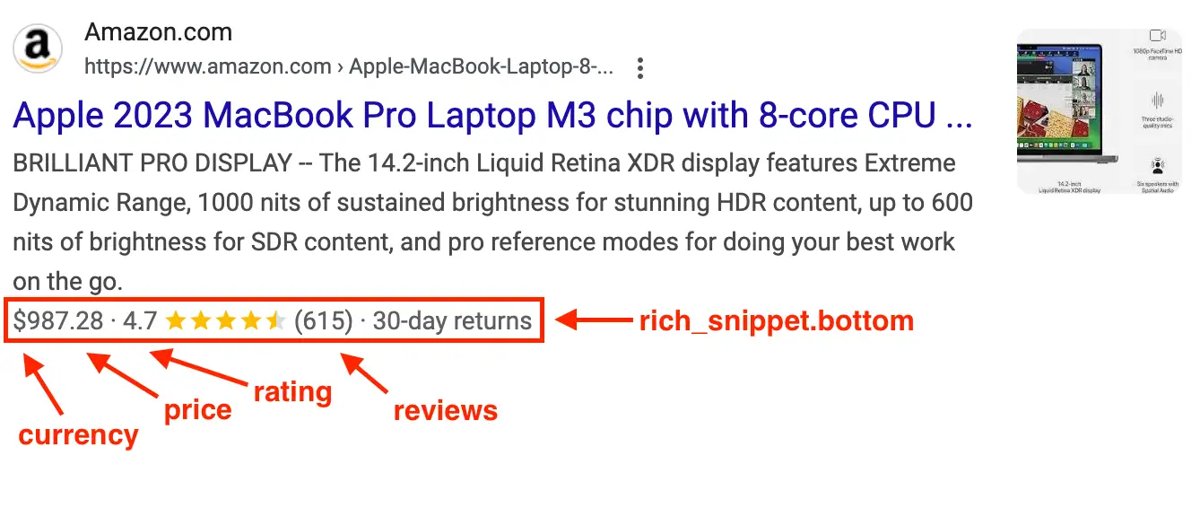 Results for: macbook m3 with Bottom Rich Snippet