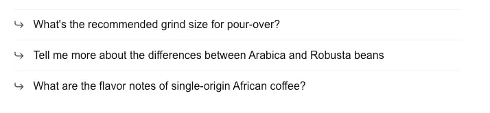 Example with related_questions