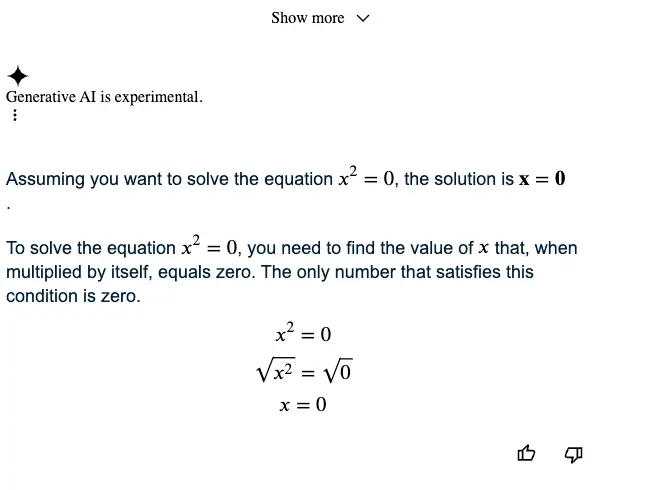 Example with LaTeX equations in the paragraph