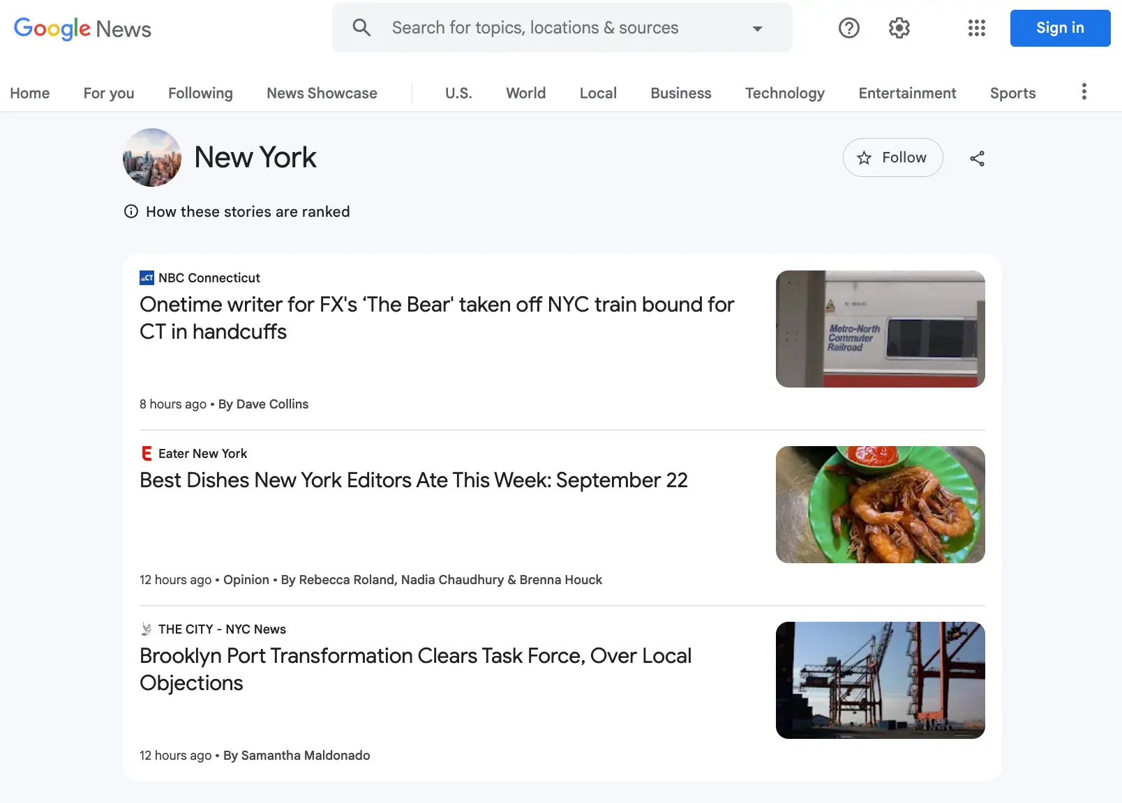 Example with  kgmid: /m/02_286 (Location: New York City)