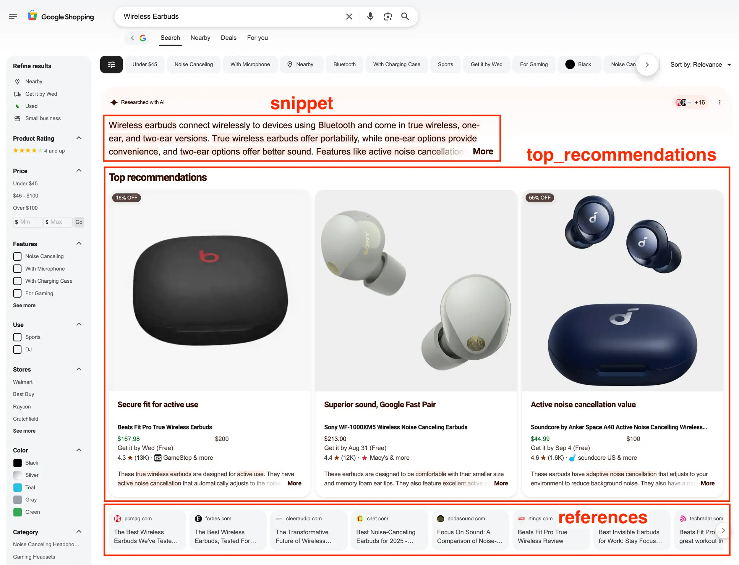 Results for: q: Wireless Earbuds