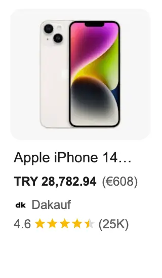 Results for: q: Apple - iPhone 14 128GB - Starlight