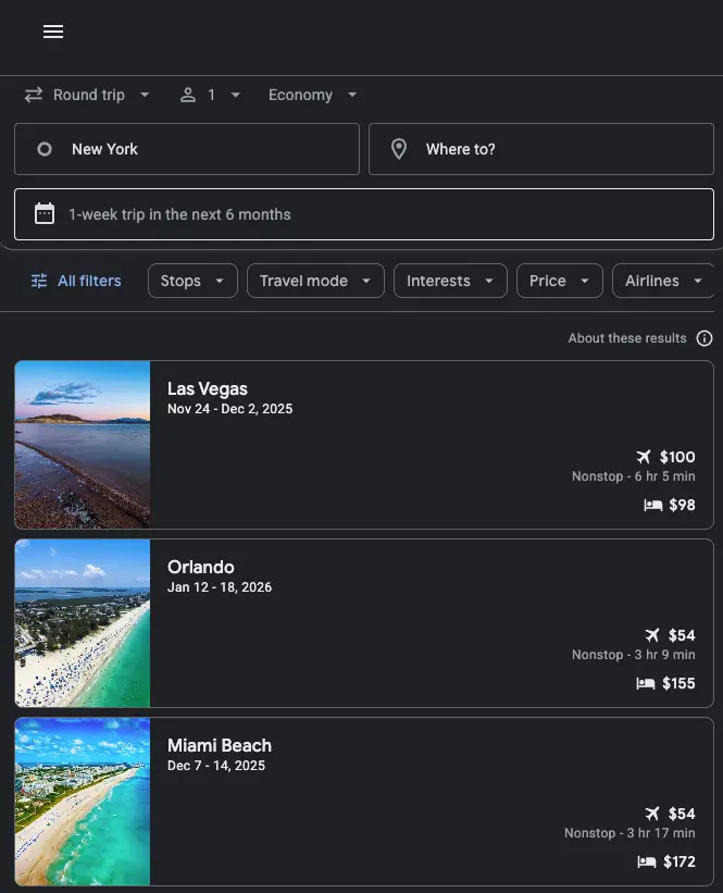 Example with  interest: /m/0b3yr (Beaches)