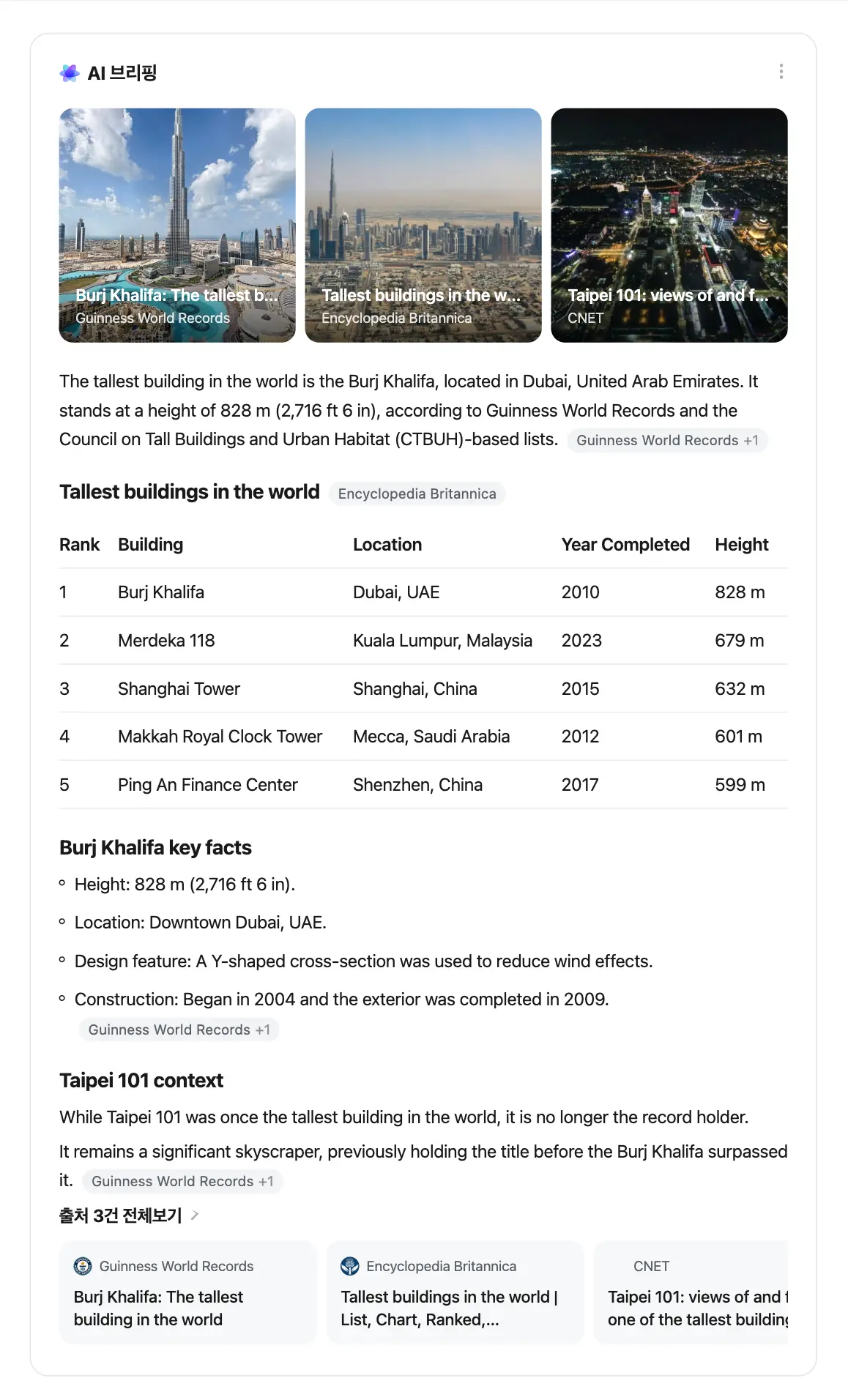 Results forquery:tallest building in the world